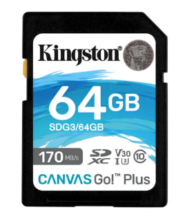 Imagen de Kingston tarjeta de memoria sd canvas go plus-SDG3/64GB
