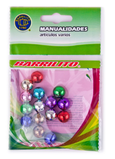 Imagen de Barrilito cuentas de plastico cp018 12  mm 15 piezas