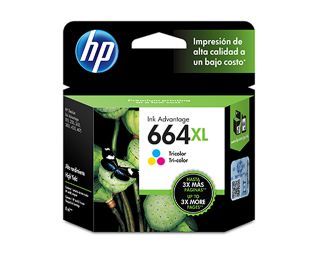 Imagen de HP - Ink cartridge - Tricolor - 664XL