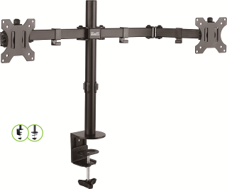 Imagen de Klip Xtreme - Monitor mounting kit - Double 13"-32"