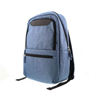 Imagen de Xtech Winsor XTB-212 Mochila para laptop 15.6" - Durable poliéster - Color Azul con detalles en negro - Panel posterior con acolchado -  Tirantes acolchados  - Bolsillo frontal para accesorios con organizador interior