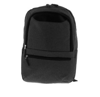 Imagen de Xtech Winsor XTB-212BK Mochila para laptop 15.6" - Durable poliéster – Color Negro - Panel posterior con acolchado - Tirantes acolchados -  Bolsillo frontal para accesorios con organizador interior