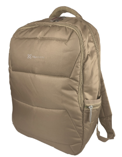 Imagen de Klip Xtreme - Notebook carrying backpack - 15.6" - 1200D Nylon - Khaki - Two Compartments