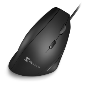 Imagen de Klip Xtreme - Mouse - USB - Wired - Black - Ultra ergonomic