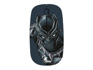 Imagen de Xtech - XTM-M340BP - Mouse - 2.4 GHz - Wireless - Black - Marvel Black Panther