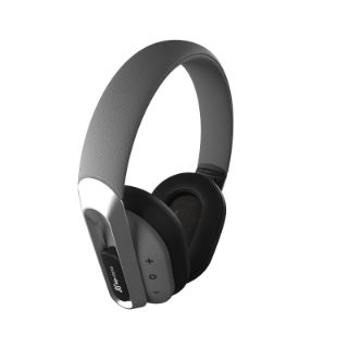 Imagen de Klip Xtreme - KWH-750GR - Headphones - Para Home audio / Para Portable electronics / Para Professional audio / Para Cellular phone - Wireless - 40Hr Gray color