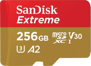 Imagen de SanDisk Extreme - Tarjeta de memoria flash (adaptador microSDXC a SD Incluido) - 256 GB - A2 / Video Class V30 / UHS-I U3 / Class10 - microSDXC UHS-I