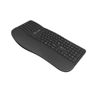 Imagen de Klip Xtreme - Keyboard - Spanish - Wireless - 2.4 GHz - All black - Ergonomic