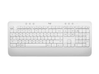 Imagen de Logitech Signature K650 - Teclado - inalámbrico - Bluetooth 5.1 - QWERTY - Spanish - Blanco hueso