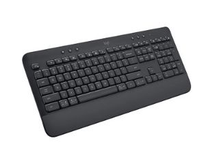 Imagen de Logitech Signature K650 - Teclado - inalámbrico - Bluetooth 5.1 - QWERTY - Spanish - Grafito