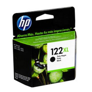 Imagen de HP 122XL - 8 ml - Alto rendimiento - negro - original - cartucho de tinta - para Deskjet 1010, 10XX J410, 15XX, 2050 J510, 2050A J510, 2054A J510, 25XX, Envy 45XX